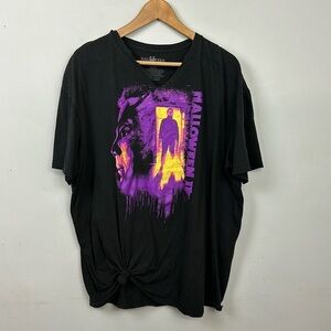 Halloween Jason Modified Graphic Tee Sz 2X